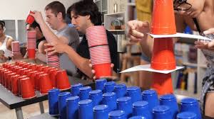 Dinner parties can include fun games to entertain guests. 8 Fun Cheap Party Games With Cups Minute To Win It Games Part 2 Youtube