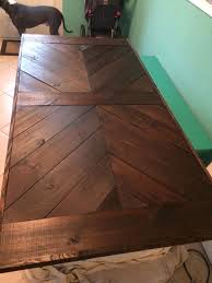 Sitton Pretty Furniture Design Outdoor Chevron Farmhouse Table Diy Farmhouse Table Farmhouse Diy Farmhouse Table