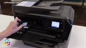 Follow the instructions in the setup flyer to begin printer setup. How To Install Replace Cartridges In Your Hp Officejet 8710 Printer Printer Guides And Tips From Ld Products