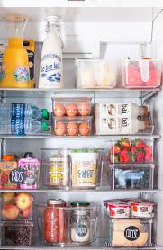 A Peek Inside Our Newly Organized Refrigerator For Under 145 Refrigerator Organization Fridge Organization Kitchen Organization