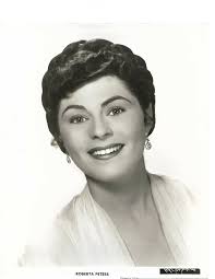 LOVELY ROBERTA PETERS STYLISH SMILE PORTRAIT 1940s ORIG VINTAGE Photo 236