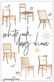 Better homes and gardens autumn lane windsor solid wood dining chairs, white and oak (set of 4) 4.2 out of 5 stars 11. 6 Gorgeous White Oak Dining Chairs Aurainteriors Light Oak Dining Table Oak Dining Chairs Dining Chairs