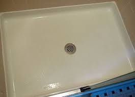 My Fiberglass Shower Base Now Looks Like New Fiberglass Shower Fiberglass Shower Pan Shower Cleaner
