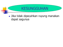 Kalau tidak dipecahkan ruyung manakan dapat sagunya. Turiman Suandi Jabatan Pemajuan Profesional Pendidikan Lanjutan Ppt Video Online Download