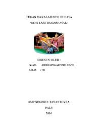 Wayang sendiri di bagi menjadi beberapa jenis. Tugas Makalah Seni Budaya Andi Pdf
