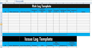Issues are inevitable in the course of a project. Get Risk And Issue Log Template Xls Report Template Templates Project Management Templates