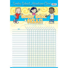 Free Sunday School Attendance Forms Attendance Chart