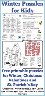 3 you need these to have fun on an ice rink. Winter Puzzles For Kids Squigly S Playhouse