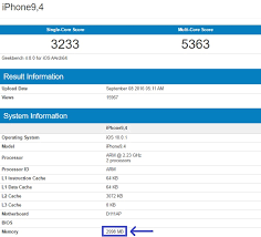 Iphone 7 Plus With 3 Gb Ram Appears On Geekbench