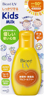 A uv block offering spf50+/ pa+++ protection. Amazon Com Japan Health And Personal Care Biore Smooth Uv Carefree Kids Milk 90gaf27 Health Personal Care