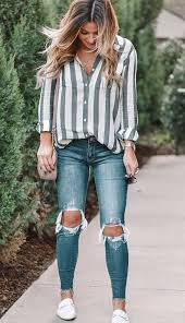26 Casual Women Spring Outfits To Copy For 2020 In 2020 Spring Outfits Women Simple Summer Outfits Spring Outfits Casual