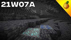 Minecraft 1.17 snapshot 21w07a brings about new ore generation and a new block… grimstone! Minecraft News 21w07a Grimstone New Ore Distribution Youtube