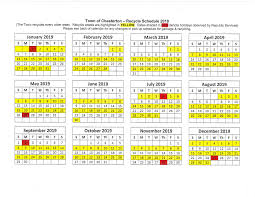 About the falls at sope creek. 2019 Garbage Recycling Schedule Town Of Chesterton Facebook