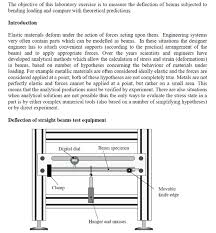 Calculate The Vertical Deflection Of A Beam | Thestructuralengineer.Info