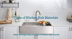 Glass, firm granite, and marble are additional exotic materials for kitchen sinks. Types Of Kitchen Sink Materials Top 10 Sink Materials