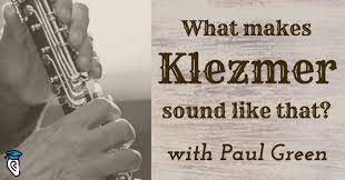 Klezmer music and yiddish songs include nowadays a huge repertoire in which the whole gamut of human emotions can be expressed, from joy to despair, from devotion to revolt and from meditation to. What Makes Klezmer Sound Like That With Paul Green Musical U