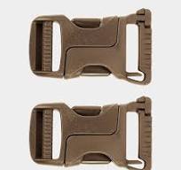 Plastic buckle 25mm SR 25 Safety Herma QA - Tasmanian tiger