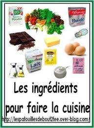 Un Peu De Vocabulaire Imagiers Ustensiles Ingredients Actions Pascale Valade Actions De Imagiers Ingredients Pascale School Food Food Shop Food