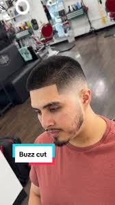 Buzz Cut Transformation with Mid Skin Fade