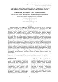 Moral adalah tingkah laku yang dimiliki seseorang untuk menghormati sesama manusia yang dimulai dari perbuatan, ucapan. Pdf Pengembangan Pendidikan Moral Karakter Dan Kepemimpinan Siswa Sma Smk Melalui Kegiatan I Glow I Bro Di Kabupaten Banyuwangi