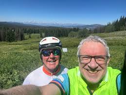 I was riding my bicycle