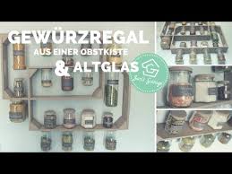 Ein gewürzregal mit violettgläsern selber bauen. áá Gewurzregal Regal Selber Bauen Diy Anleitung Ideen