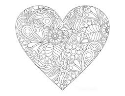 We have a variety of heart coloring pages for kids and adults to enjoy coloring together. 70 Best Heart Coloring Pages Free Printables For Kids Adults
