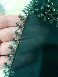 Birbirinden Farkli 35 Yesil Pembe Igne Oyasi Modelleri Boncuklu Desenler Tig Isleri Oya