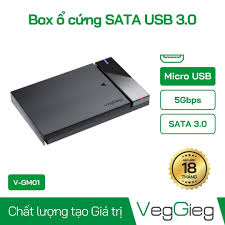 Box ổ cứng USB 3.0 Cáp Micro-USB - V-GM01 - VegGieg