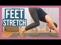 Top 3 Yoga Stretches For Feet 5 Min Yoga For Feet Youtube Yoga For You Foot Stretches Yoga For Beginners
