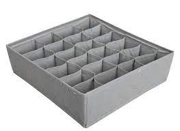 Rotho aufbewahrungsbox evo easy, 44 l. Organizer Grau Fur Socken Unterwasche Krawatten Real De
