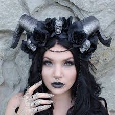 4.5 out of 5 stars 351. Halloween Gothic Crown Headpiece This Awesome Detailed Horn Headband Is Perfect For Any Goth Who Wants To Sho Headpiece Headdress Maleficent Halloween Costume