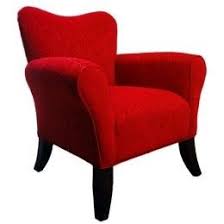Deep Red Accent Chairs X 2 Contemporary Accent Chair Red Accent Chair Funky Chairs