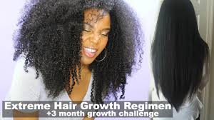 Growing & proper maintenance of black hair has seemingly been a mystery to black women for many years. Extreme Hair Growth Regimen How I Grew My Natural Hair 3 Month Growth Challenge Youtube