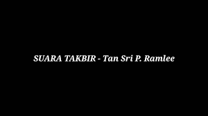P ramlee entah dımana engkau laksana bulan resam dunıa kalau sudah malang berkorban apa sahaja senandung malam kalaulah kaca menjadı ıntan azızah ıngın tahu bulan dan. Suara Takbir Tan Sri P Ramlee Video Lirik Lagu Raya Youtube