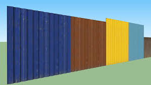 Corrugated metal fence does not only give you boundaries and privacy, but it is also affordable and quite effortless to build. Corrugated Metal Fence Set 3d Warehouse