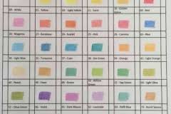 Color Chart For Staedtler Noris Club Coloured Pencils