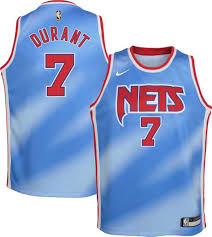 Kevin wayne durant (/ d ʊ r æ n t /; Nike Youth Brooklyn Nets Kevin Durant 7 Blue Dri Fit Hardwood Classic Jersey Dick S Sporting Goods