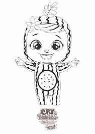 Kolorowanki do druku cry babies. Coloriamo Cry Babies Magic Tears