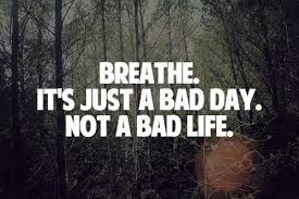 It S Just A Bad Day Not A Bad Life Quote 1 000 Little Things Happy Successful People Do Differently Quotable Quotes Inspirational Words Words