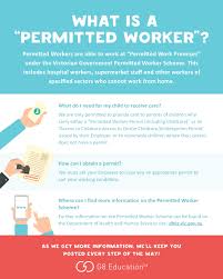 Work or study — where they're permitted activities and can't be done from home. Update For Vic Families What The New Restrictions Mean For Your Centre Kinder Haven
