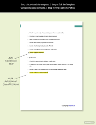 Free Interior Designer Job Description Template In 2020 Job Description Template Cover Letter Template Templates