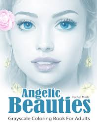 Feel free to print and color from the best 40+ realistic girl coloring pages at getcolorings.com. Amazon Com Angelic Beauties Grayscale Coloring Book For Adults 30 Heavenly Gorgeous Women Realistic Beautiful Girls Portraits 60 Coloring Pages 9798524011350 Mintz Rachel Books