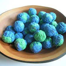 Earth Seed Bombs In Blue And Green Recycled Plantable Paper Etsy Seed Bombs Plantable Paper Plantable
