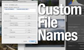 Create Customized File Name Templates In Lightroom Learn Lightroom Lightroom Actions Lightroom Editing