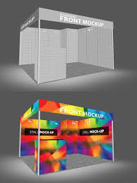 Trade Fair Wall Mockup