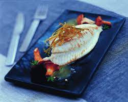 Filet De Turbot Label Rouge Aux Girolles Recette Filet De Turbot Alimentation Recette Lotte