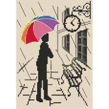 Get unlimited access to hundreds of free patterns. Cross Stitch Kit Colorful Umbrella Pending Coricamo