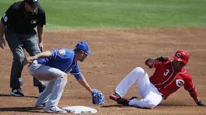 I was watching games this afternoon and i began wondering why players don't wear extra long sliding gloves while running the bases. Players Trying To Figure Out How Slide Into 2nd