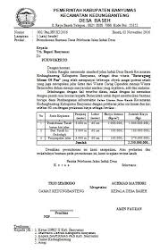 Surat permohonan legalisir cukup penting keberadaannya pada keadaan jaman sekarang seperti ini. Contoh Proposal Pembangunan Jalan Desa Gambaran